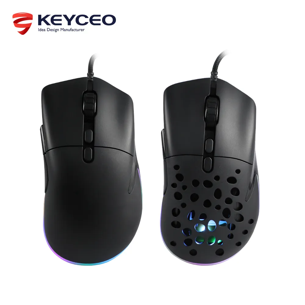 Keyceo Brand Best Gaming Mouse for Small Hands Manufacture RGB 4
