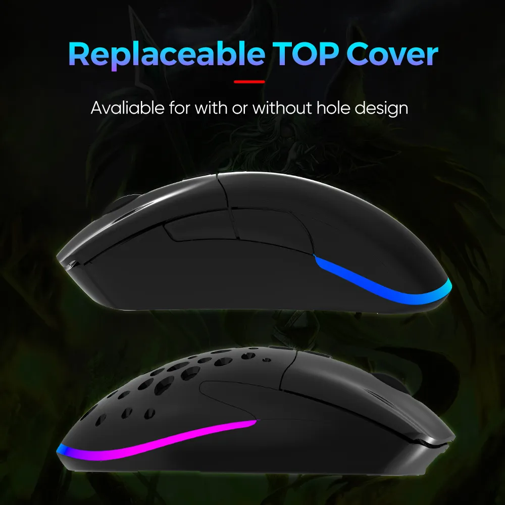 Keyceo Brand Best Gaming Mouse for Small Hands Manufacture RGB 3