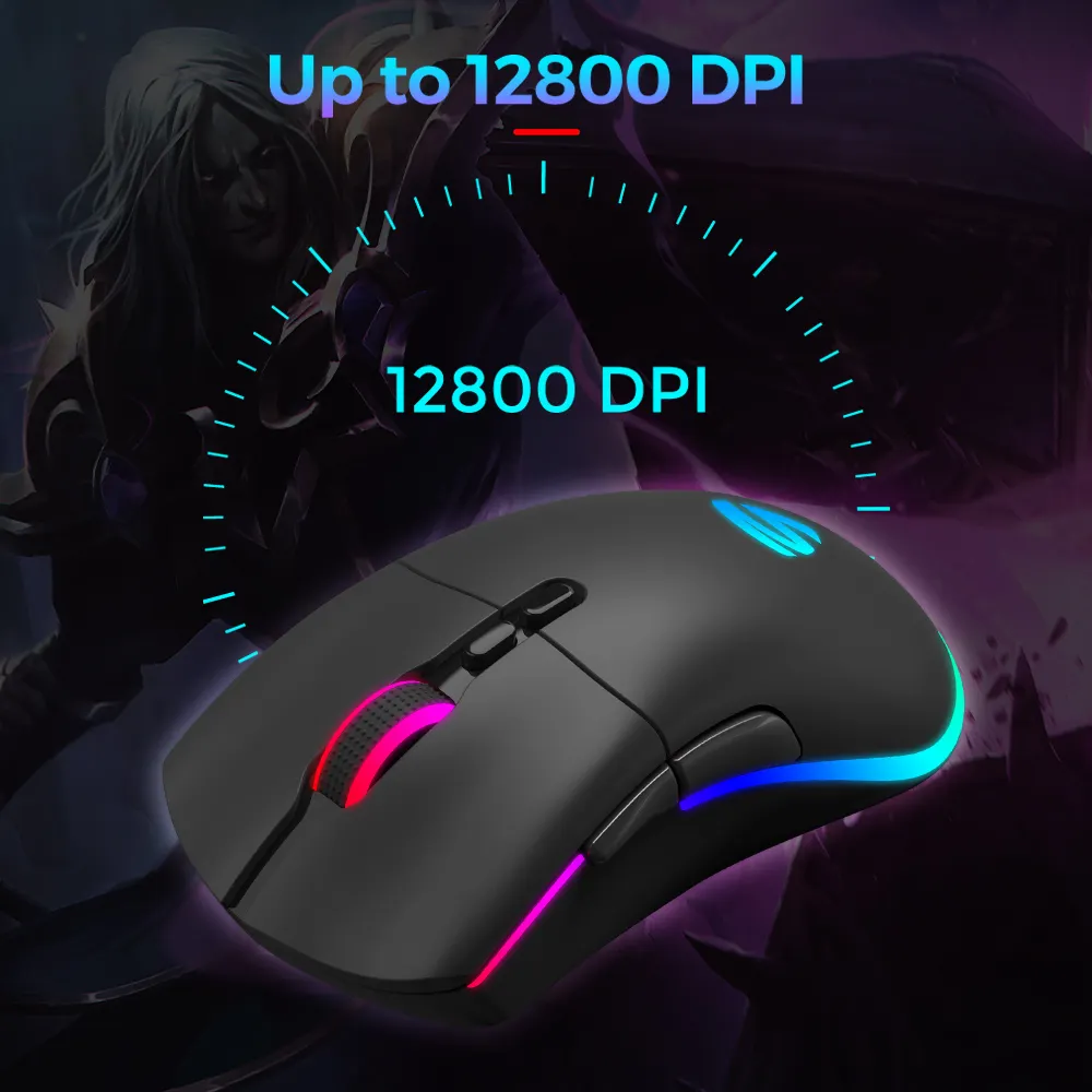 Keyceo Brand Best Gaming Mouse for Small Hands Manufacture RGB 2