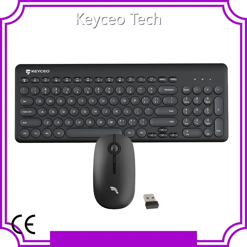 Quality Keyceo Brand Thin Wireless Keyboard and Mouse 1