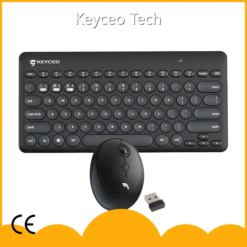 Thin Wireless Keyboard and Mouse by Keyceo 1