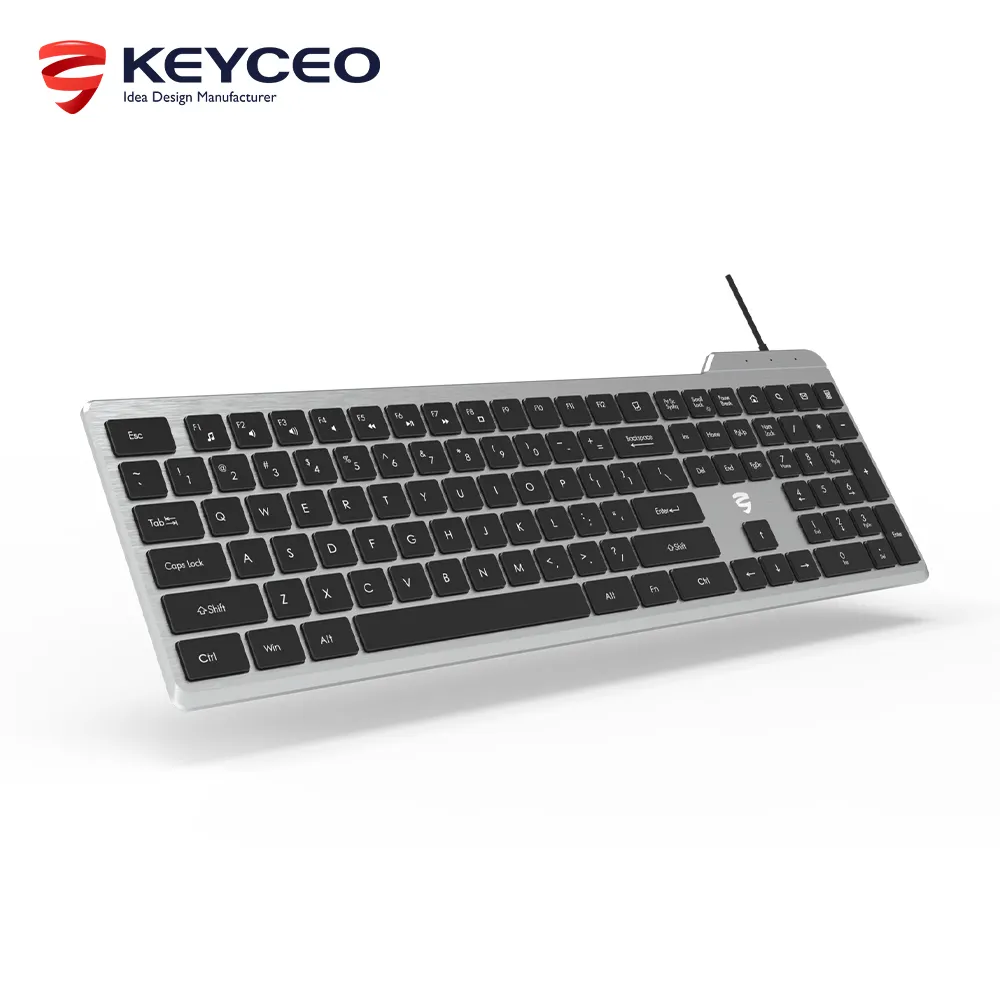 Hot Wireless Scissor Switch Keyboard Keyceo Brand 7