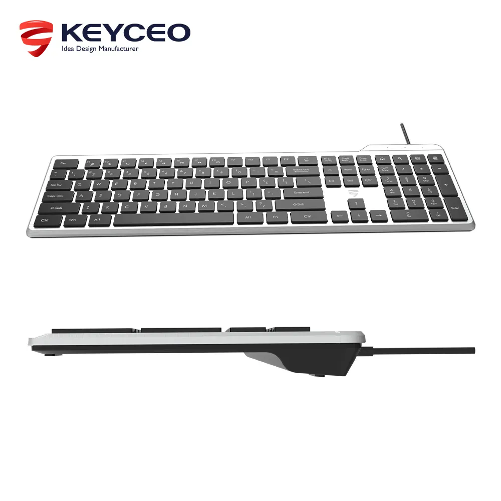 Hot Wireless Scissor Switch Keyboard Keyceo Brand 6