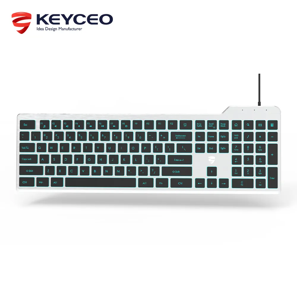 Hot Wireless Scissor Switch Keyboard Keyceo Brand 3