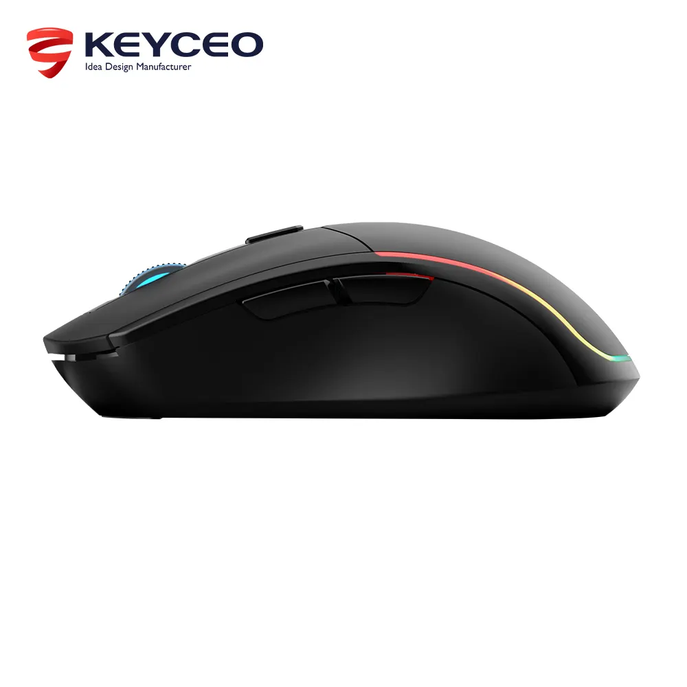 Left Handed Wireless Gaming Mouse for ,117*67*38mm 1200-2400-3200 Dpi 5