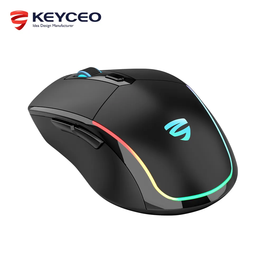 Left Handed Wireless Gaming Mouse for ,117*67*38mm 1200-2400-3200 Dpi 3