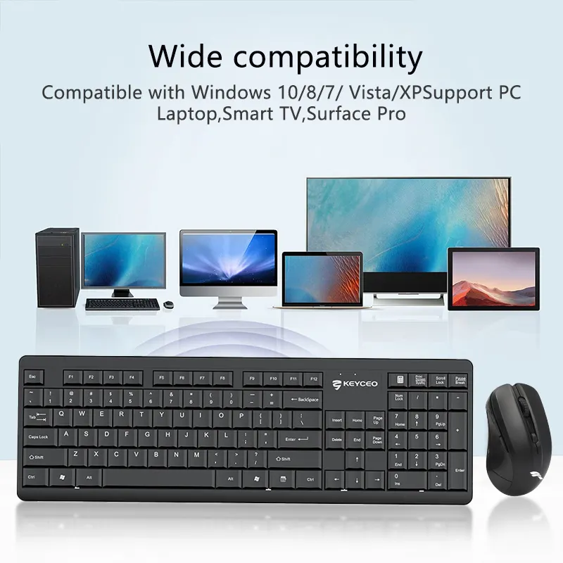 Wireless Keyboard and Mouse Lowest Price Wireless Keyboard and Mouse Lowest Price Keyceo Brand 5