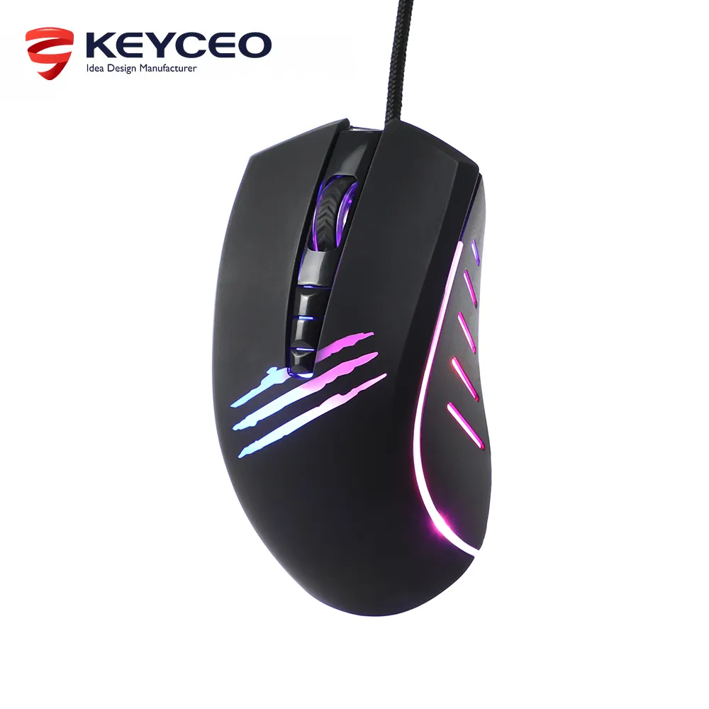 Keyceo Brand Keyboard and Mouse Wireless Gaming Support All the Languange Different Color DPI: 800-1200-1600-2400DPI Supplier 6