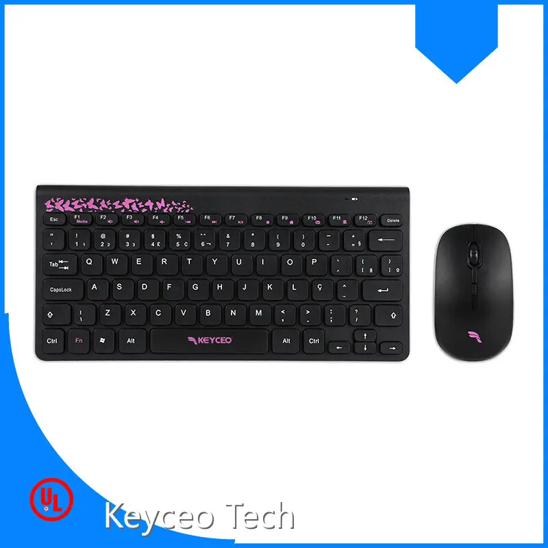 Slim Wireless Keyboard and Mouse 800/1200 Bulk Buy KY-4300 Keyceo 1
