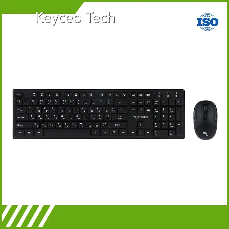 Support All the Languang Custom 439*126*31mm(keyboard) 100*61*37mm (mouse) Wireless Keyboard and Mouse Combo Price 800/1200 Keyceo 1