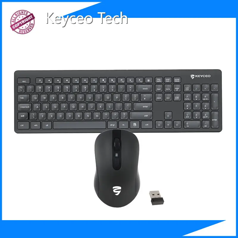 Thin Wireless Keyboard and Mouse-1 1