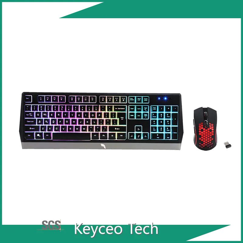Led Gaming Keyboard and Mouse Keyceo Manufacture 1
