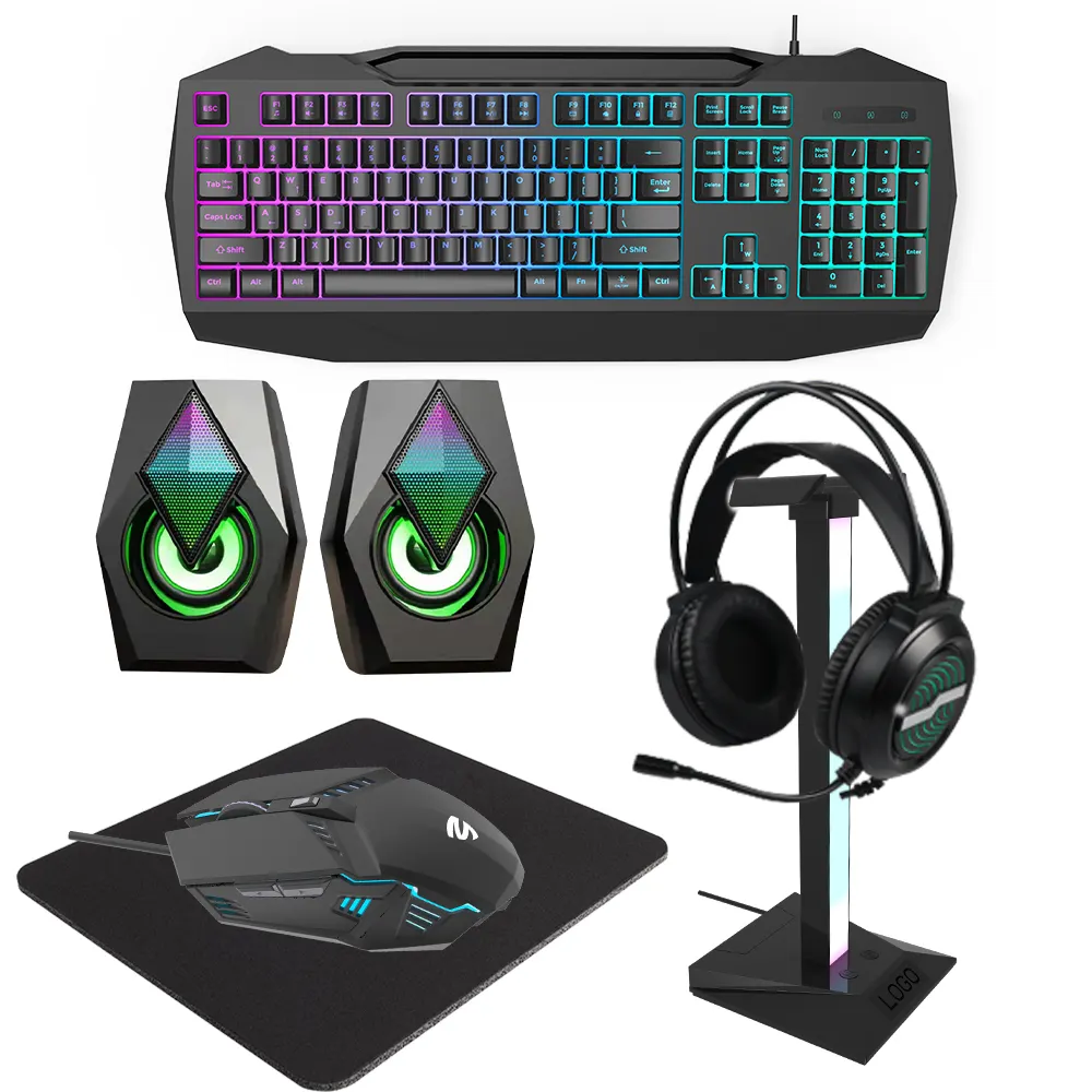 Hot Wireless Gaming Keyboard and Mouse Combo Other Support All the Languange Keyceo Brand 2