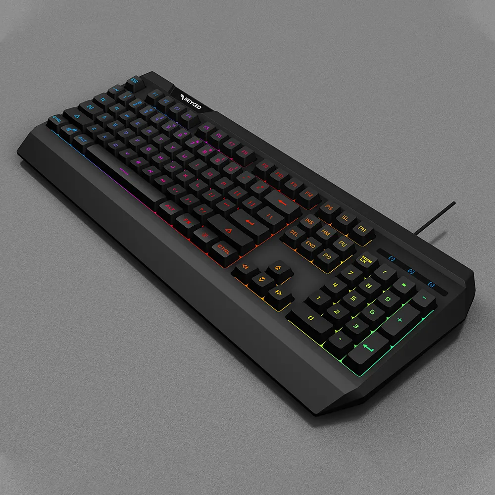 Gaming Keyboard and Mouse and Headset Combo 1200-1800-2400-3600DPI Europe Keyceo Brand 5