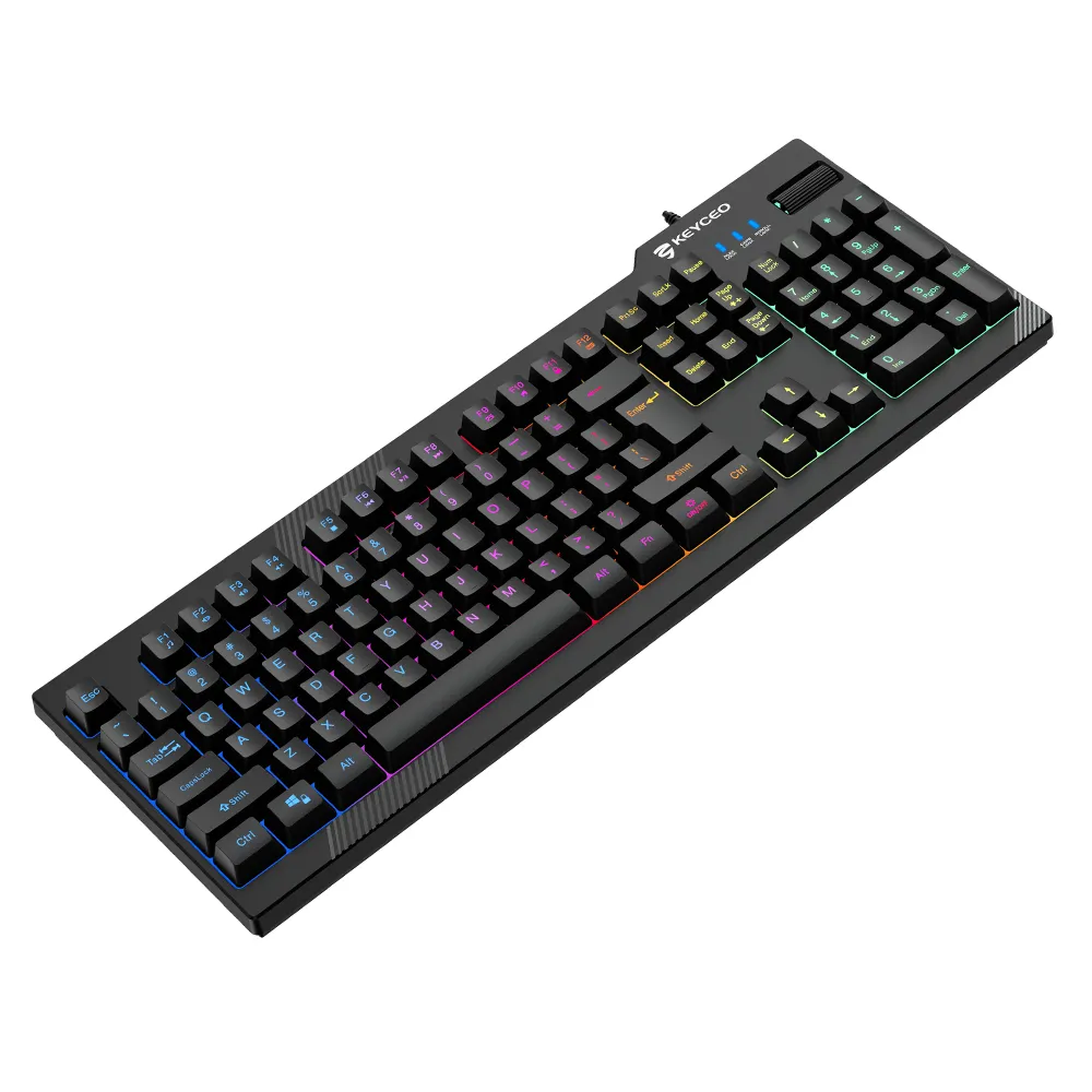 Keyceo Best Budget Membrane Gaming Keyboard Brand KY-K9330 Yes Custom 3