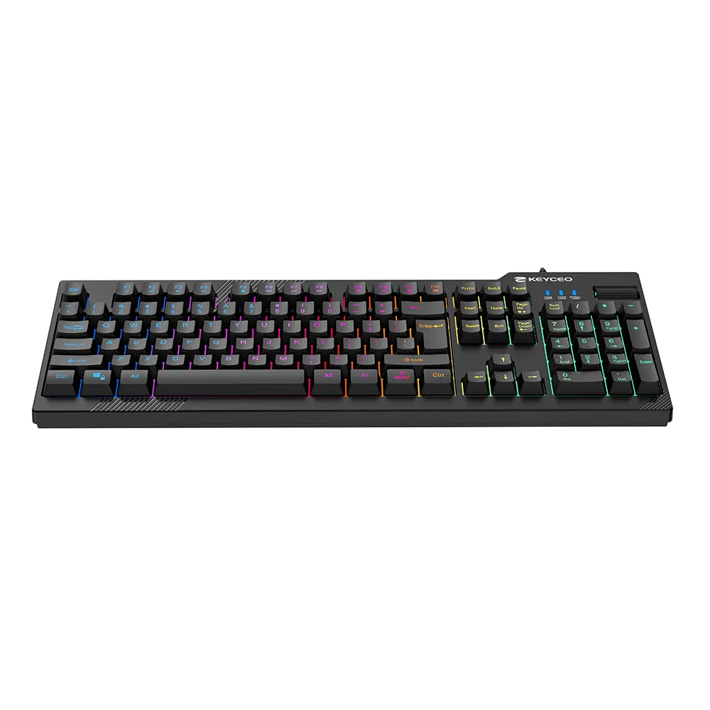 Keyceo Best Budget Membrane Gaming Keyboard Brand KY-K9330 Yes Custom 5