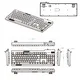 Keyceo Best Budget Membrane Gaming Keyboard Brand KY-K9330 Yes Custom 7