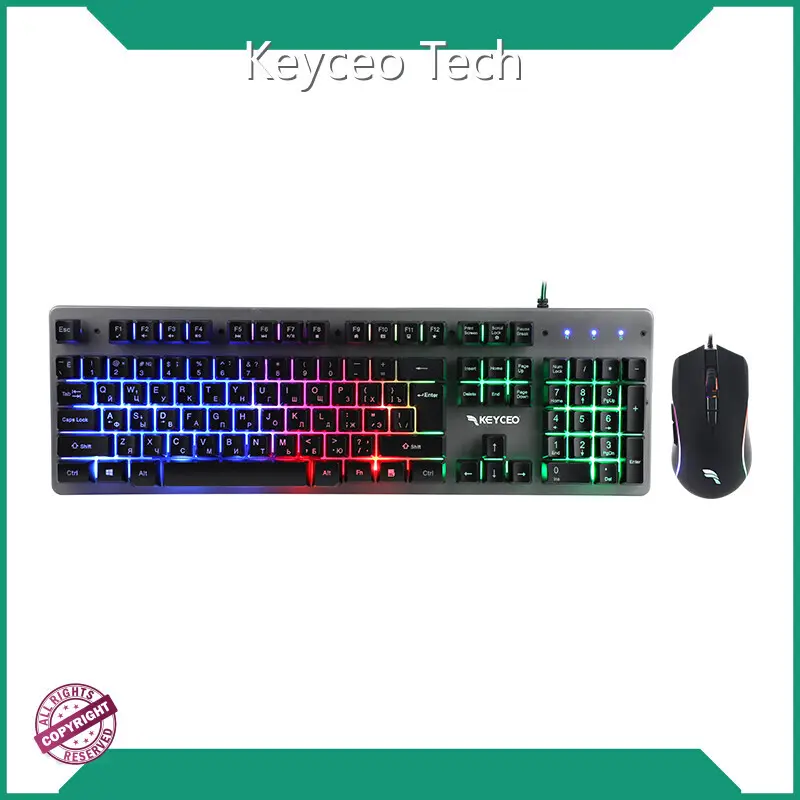 Led Gaming Keyboard and Mouse Keyceo-1 1