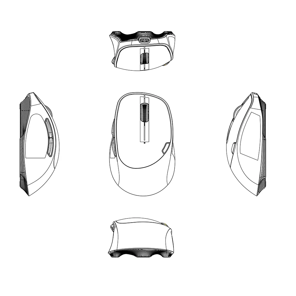 Wholesale Wireless Mouse for Office Keyceo Brand 7