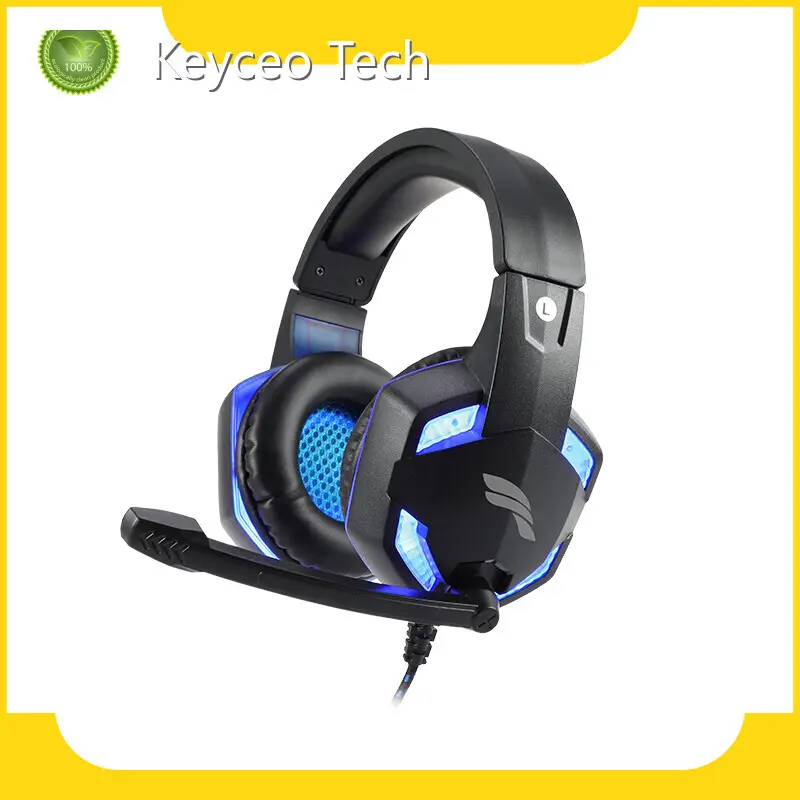 Ø 3.5 Mm (4 Pin) Or Ø 2*3.5 Mm (3 Pin) Mini-jack Custom 40mm Top Gaming Headsets DONGGUAN CHINA Keyceo 1