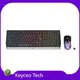 Gaming Keyboard Mouse and Mousepad Keyceo 1
