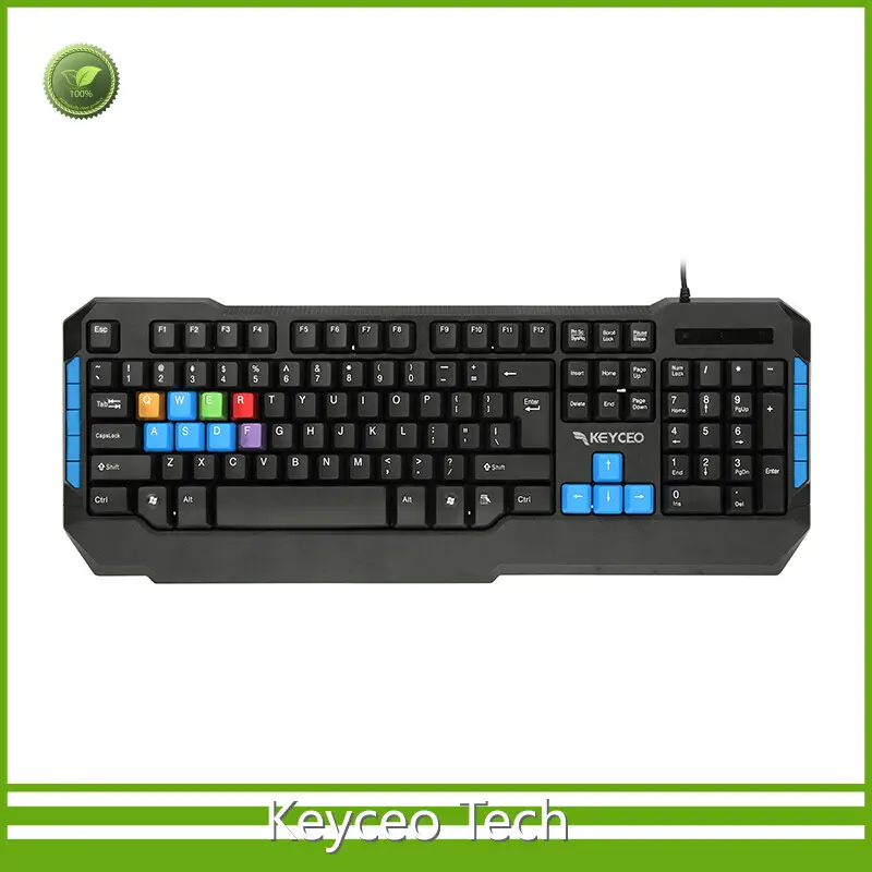 Keyceo Brand Rgb Wired Aluminum Keyboard Factory 1