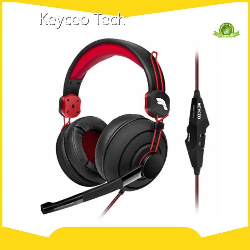 DONGGUAN CHINA Ø 3.5 Mm (4 Pin) Or Ø 2*3.5 Mm (3 Pin) Mini-jack 40 Mm Gaming Head Set Keyceo Brand 1