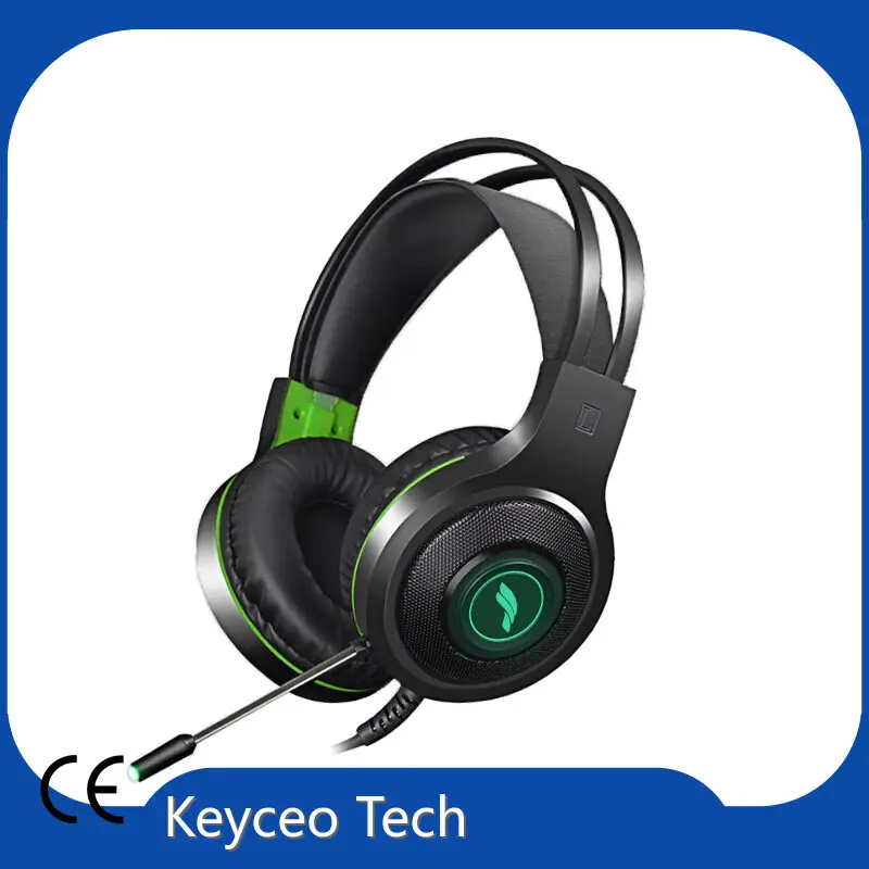 Keyceo Brand Ø 3.5 Mm (4 Pin) Or Ø 2*3.5 Mm (3 Pin) Mini-jack KY-H040 - Gaming Headsets Manufacture 1