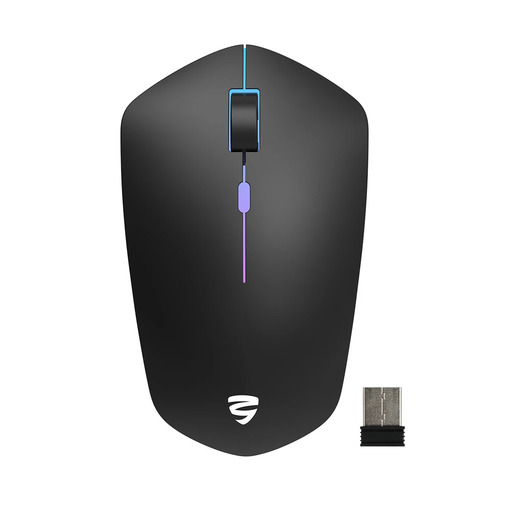 KY-R586 Bluetooth Mouse PC Ergonômico Dual 2.4Ghz Silencioso Recarregável Laptop Mouse Sem Fio para Computador 1