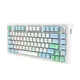 Wireless Mechanical Keyboard for Gaming Keyceo Brand 333*143*43mm RGB 867 Manufacture 7