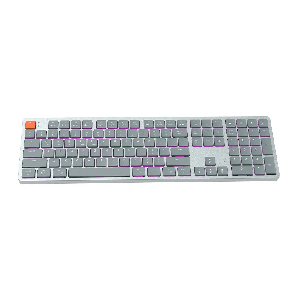 Wireless Mechanical Keyboard Gaming Ultra-thin Keyboard Keyceo Brand KY-MK108 7