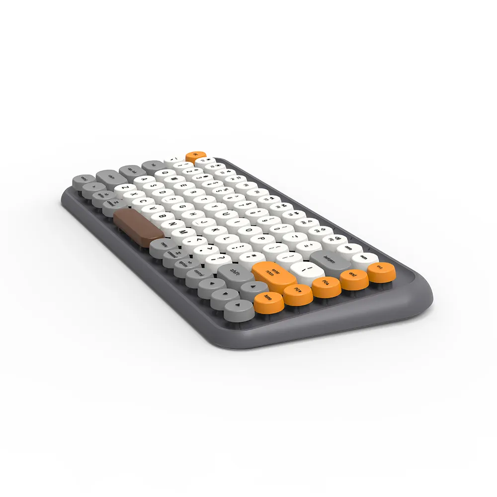 Best Wireless Keyboard for Office White by Keyceo 5