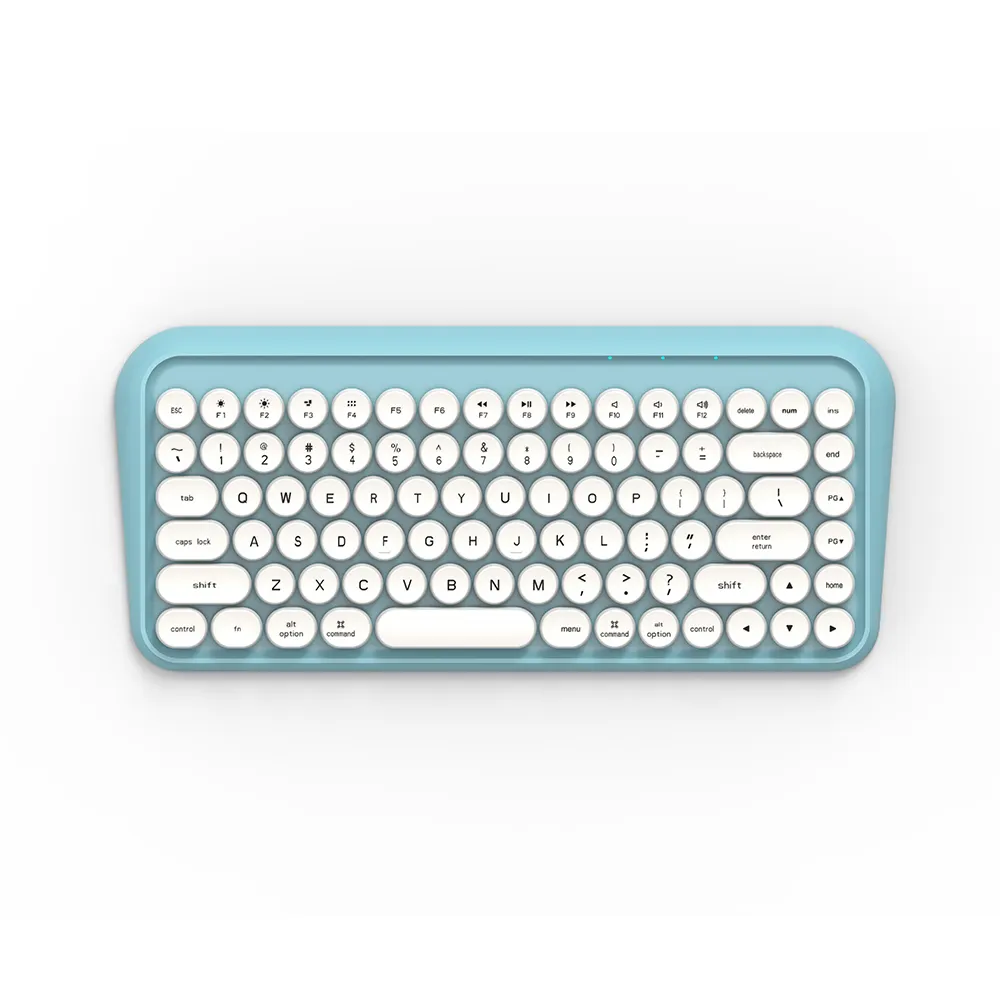 Best Wireless Keyboard for Office White by Keyceo 6