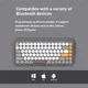 Best Wireless Keyboard for Office White by Keyceo 4