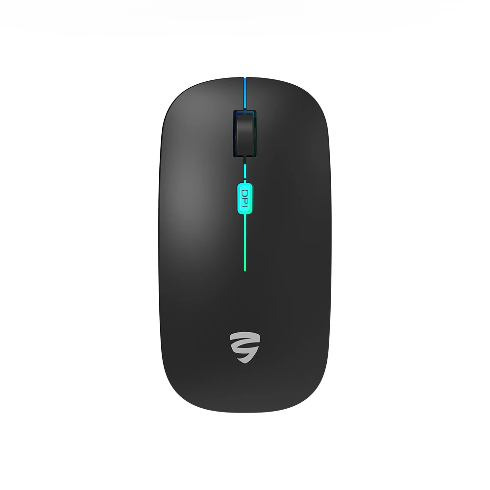 KY-R502 OEM Vlastní myš 2.4 bluetooth 5.0 bezdrátová myš kancelářská tiché RGB podsvícení Dobíjecí herní myš mini pro notebook Počítač 1
