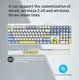Gaming Keyboard Manufacturers 443.8*145.5*40.2mm Keyceo 5