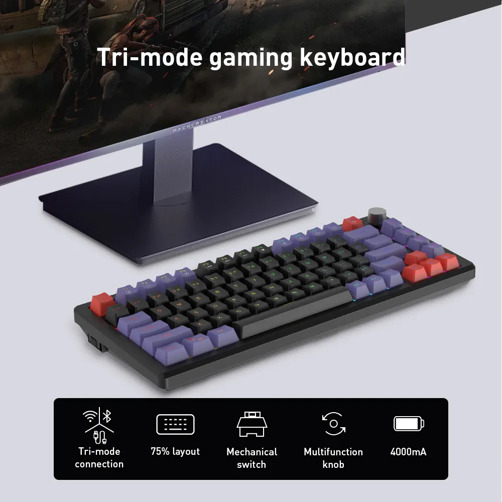 Oem Mouse Keyceo Brand TKL 80% Keyboard Other 7