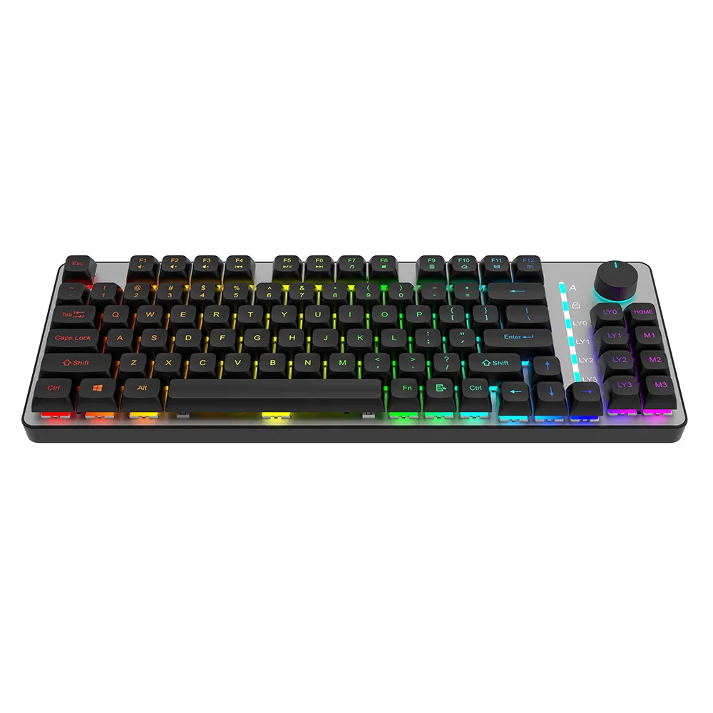 OEM Best Mechanical Keyboard Manufacturers Keyceo USB+2.4+BT 9