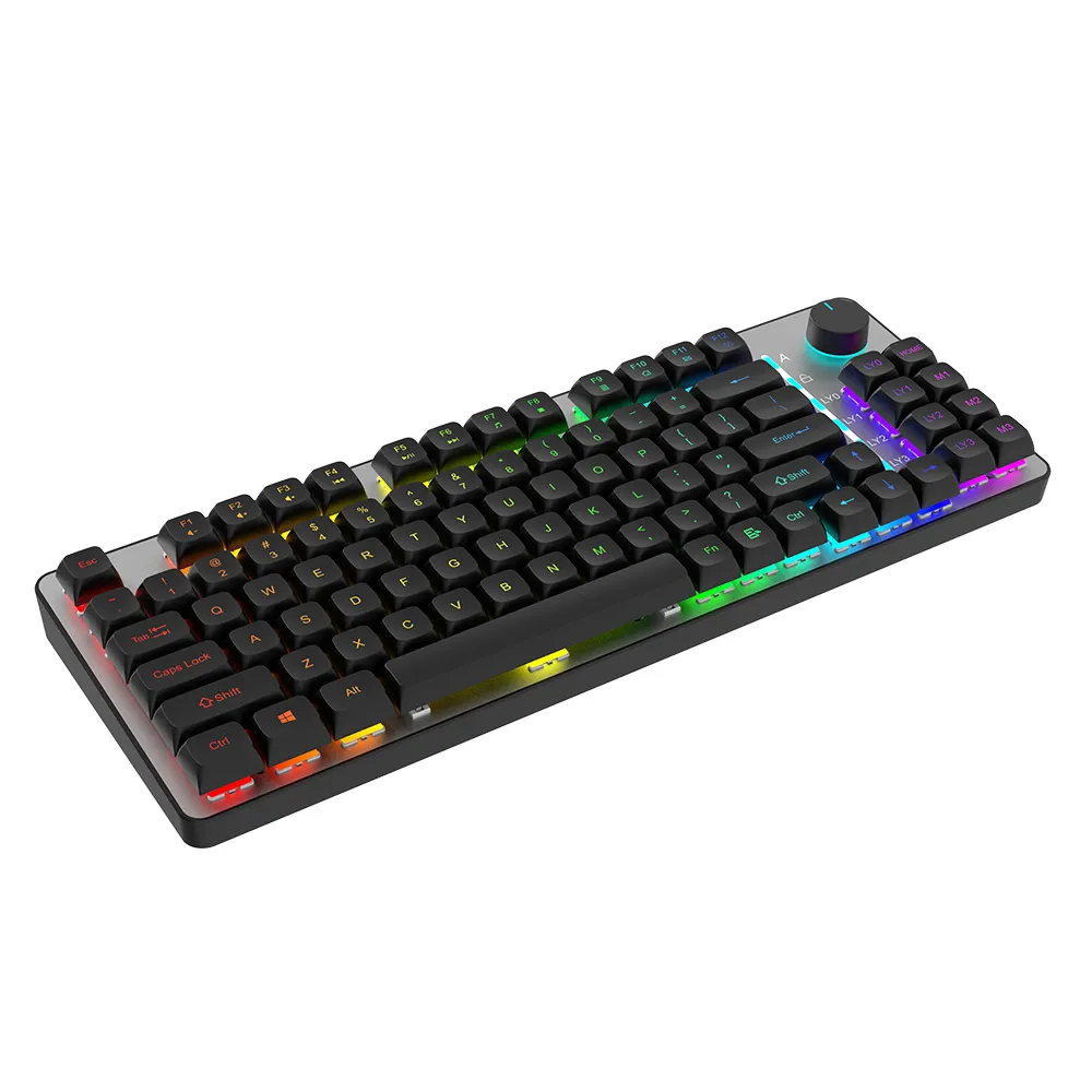 OEM Best Mechanical Keyboard Manufacturers Keyceo USB+2.4+BT 8