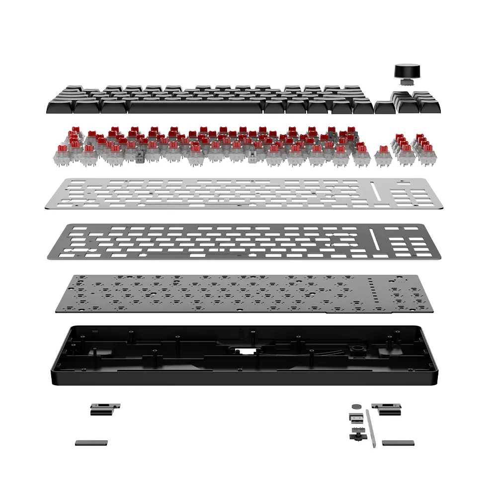OEM Best Mechanical Keyboard Manufacturers Keyceo USB+2.4+BT 5