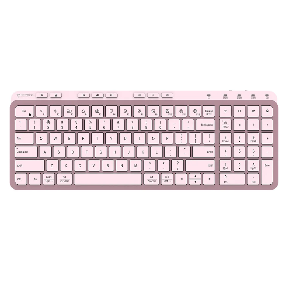 Best Mechanical Keyboard Manufacturers 2.4G+BT - - Keyceo 2