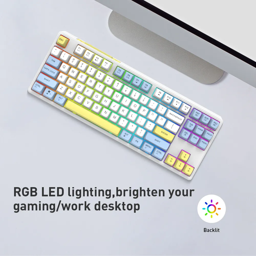 Custom OEM Mechanical Keyboard 463±59g Keyceo 5