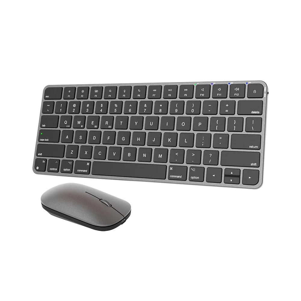 Combinaison clavier et souris ergonomiques sans fil, fabricants OEM KY-6000, léger et portable pour les bureaux d'affaires 1