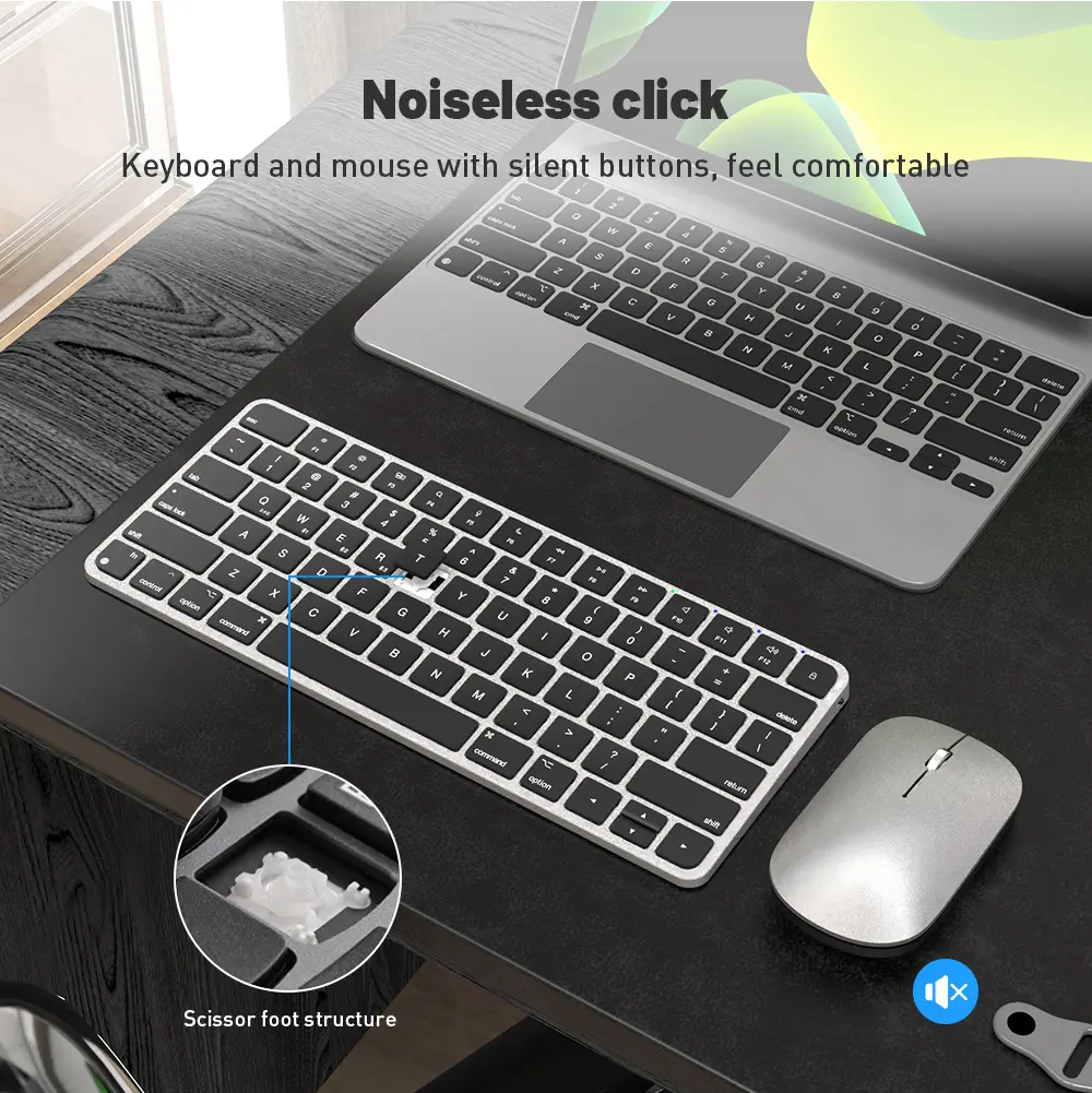 OEM Mechanical Keyboard Keyceo Brand English 282*117*11.5mm 7