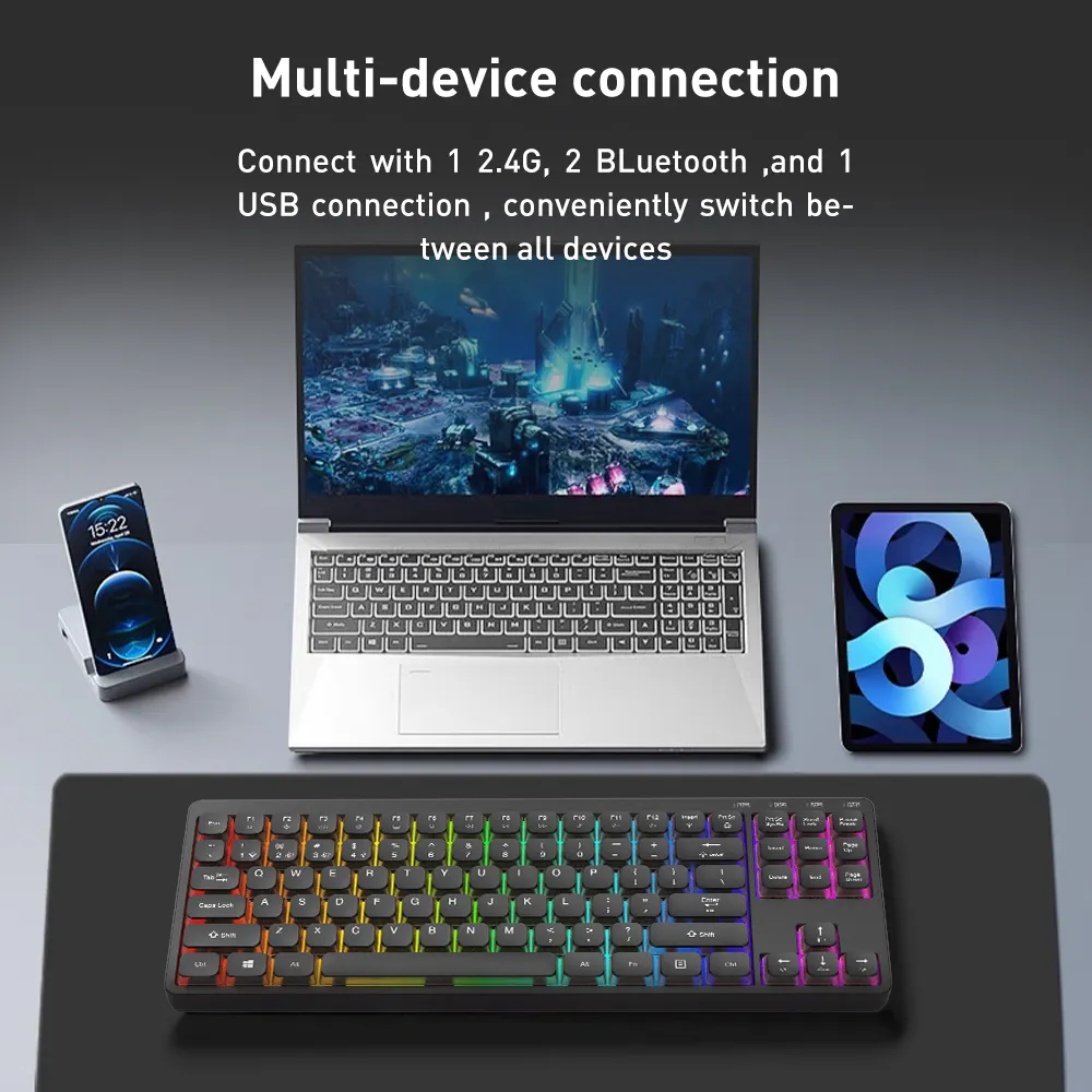 Best Gaming Keyboard Manufacturer Ultra-thin Keyboard by Keyceo 11