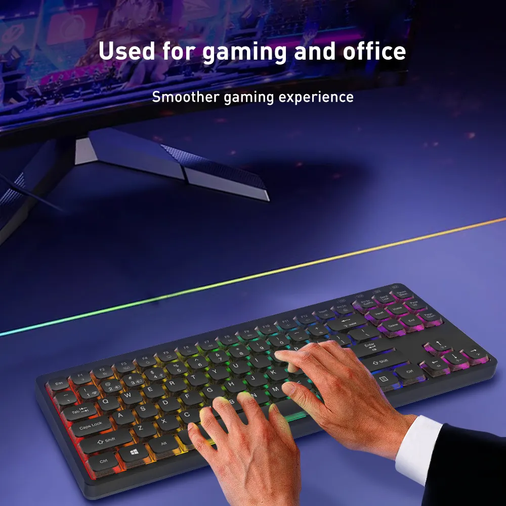 Best Gaming Keyboard Manufacturer Ultra-thin Keyboard by Keyceo 10