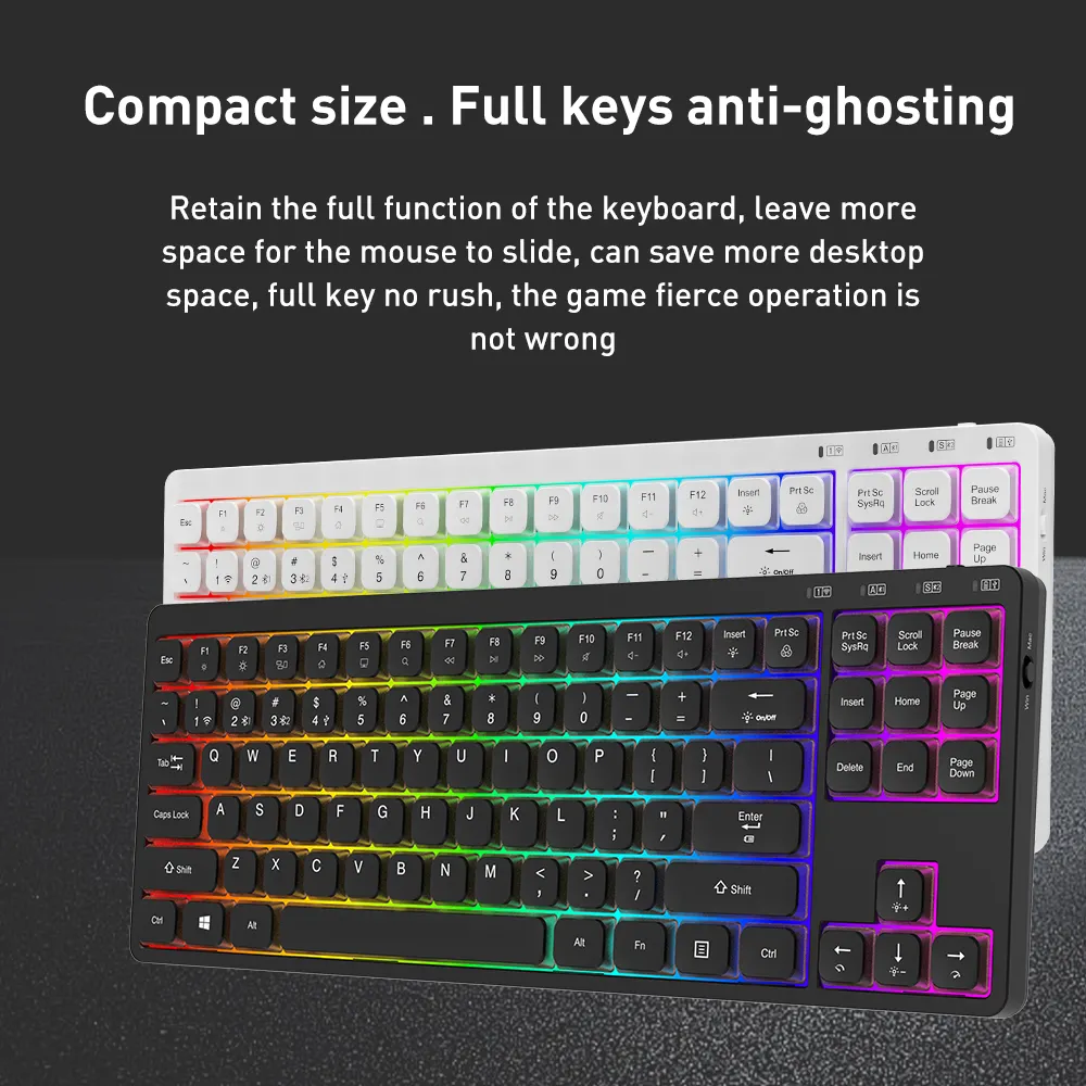 Best Gaming Keyboard Manufacturer Ultra-thin Keyboard by Keyceo 9