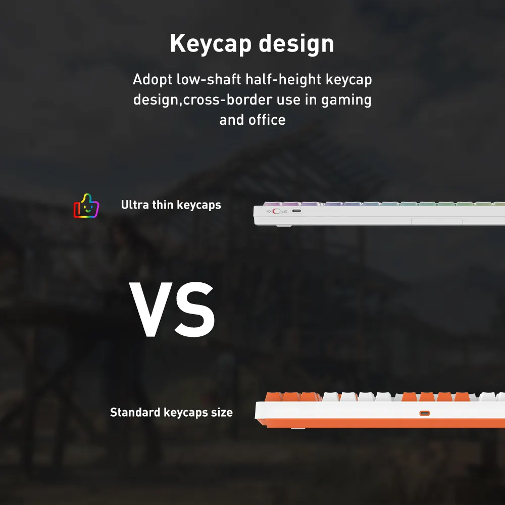 Best Gaming Keyboard Manufacturer Ultra-thin Keyboard by Keyceo 5