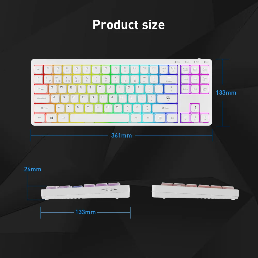 Best Gaming Keyboard Manufacturer Ultra-thin Keyboard by Keyceo 4