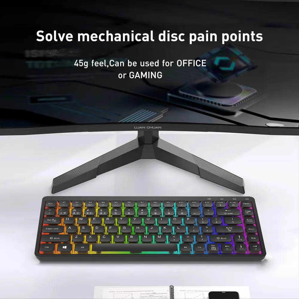Mouse Pad Manufacturer Ultra-thin Keyboard - - Keyceo 8